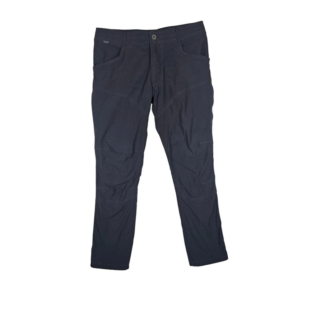 KUHL Men's Renegade Rock Pant 34x30.5 Ink Black UPF 50+ Stretch